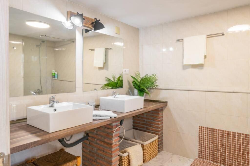 Villa Zalea Real -Super Ideal Grupos, Piscina ! Pizarra Buitenkant foto
